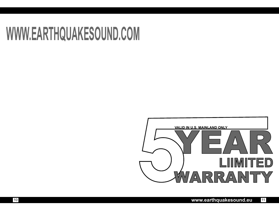 EarthQuake AWS-802 User Manual | Page 6 / 6