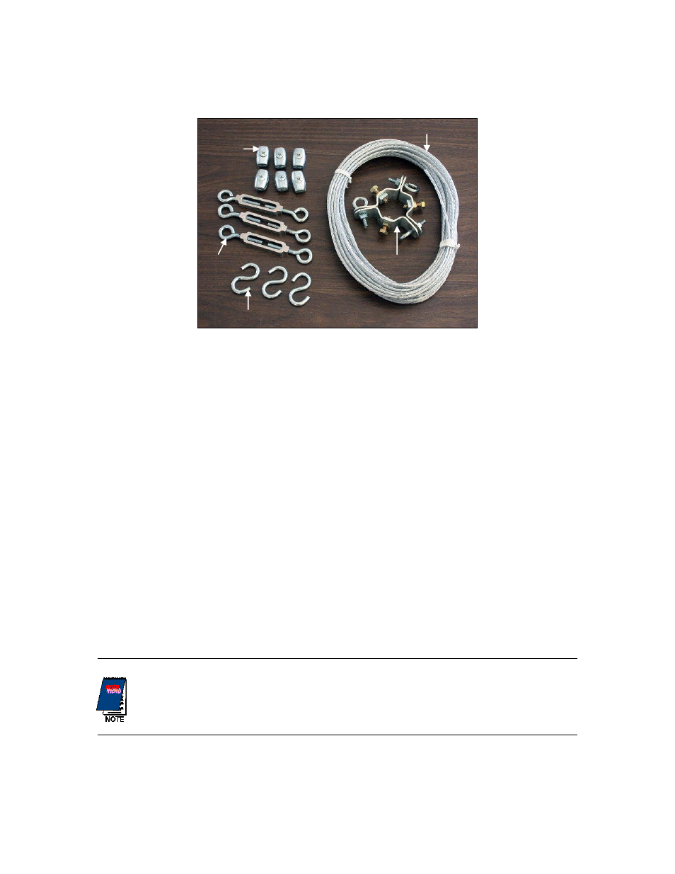 Procedure 2: tp1-gk guy-wire kit installation | WeatherHawk 240 Signature Wireless Weather Station User Manual | Page 12 / 24