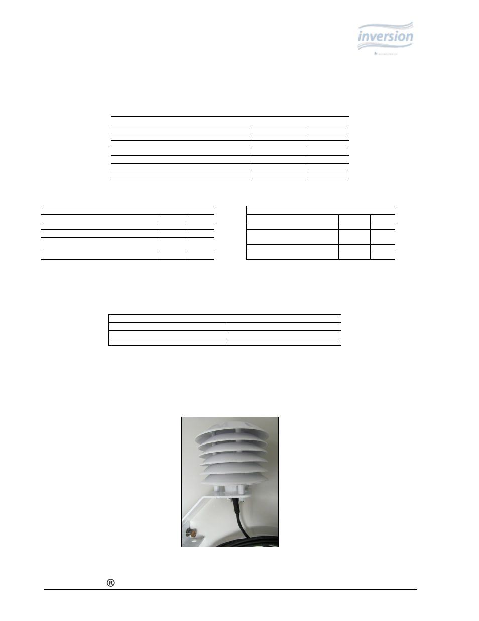 Mounting sensors and enclosure, Weatherhawk ® 5 | WeatherHawk Inversion - Wireless User Manual | Page 8 / 32