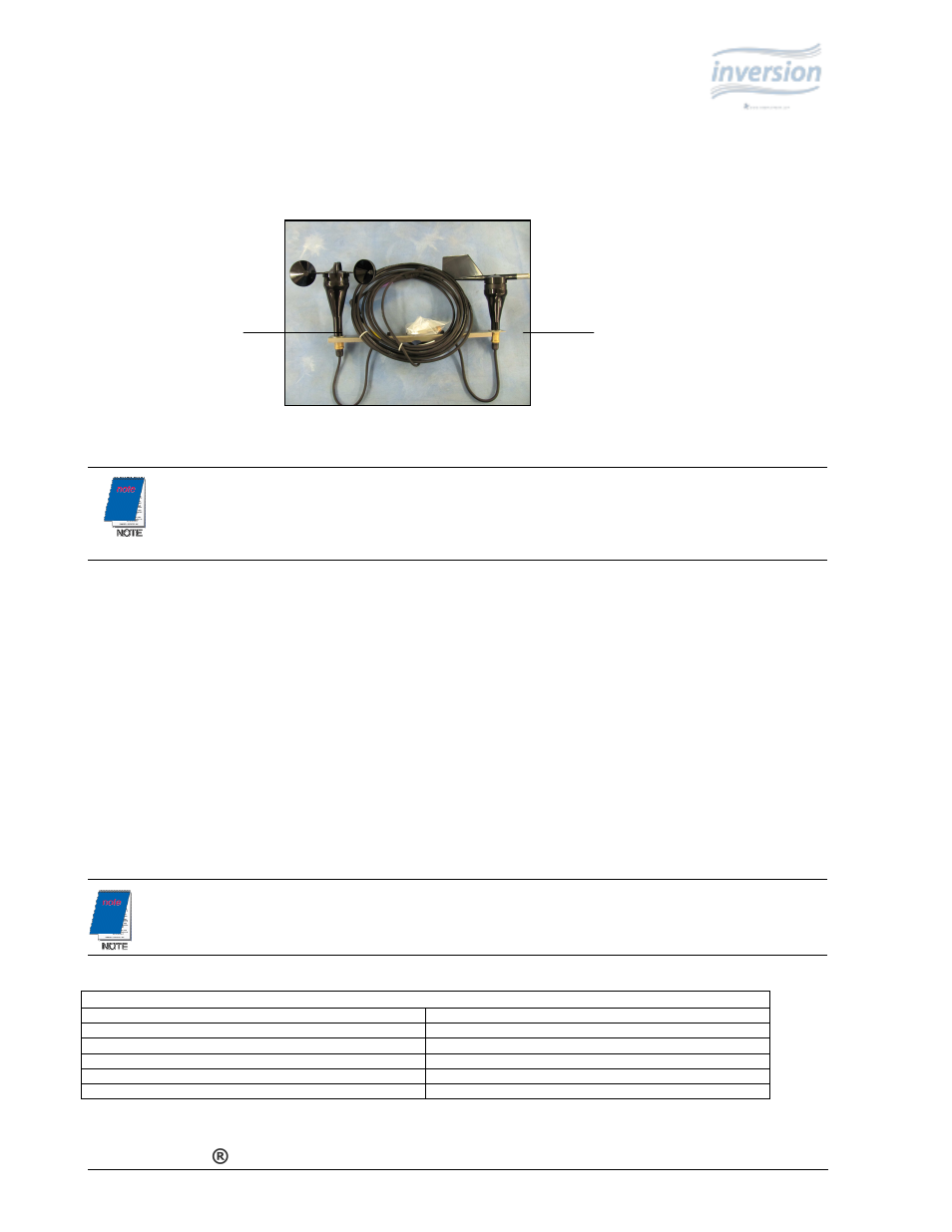 Cable connections | WeatherHawk Inversion - Wireless User Manual | Page 9 / 32