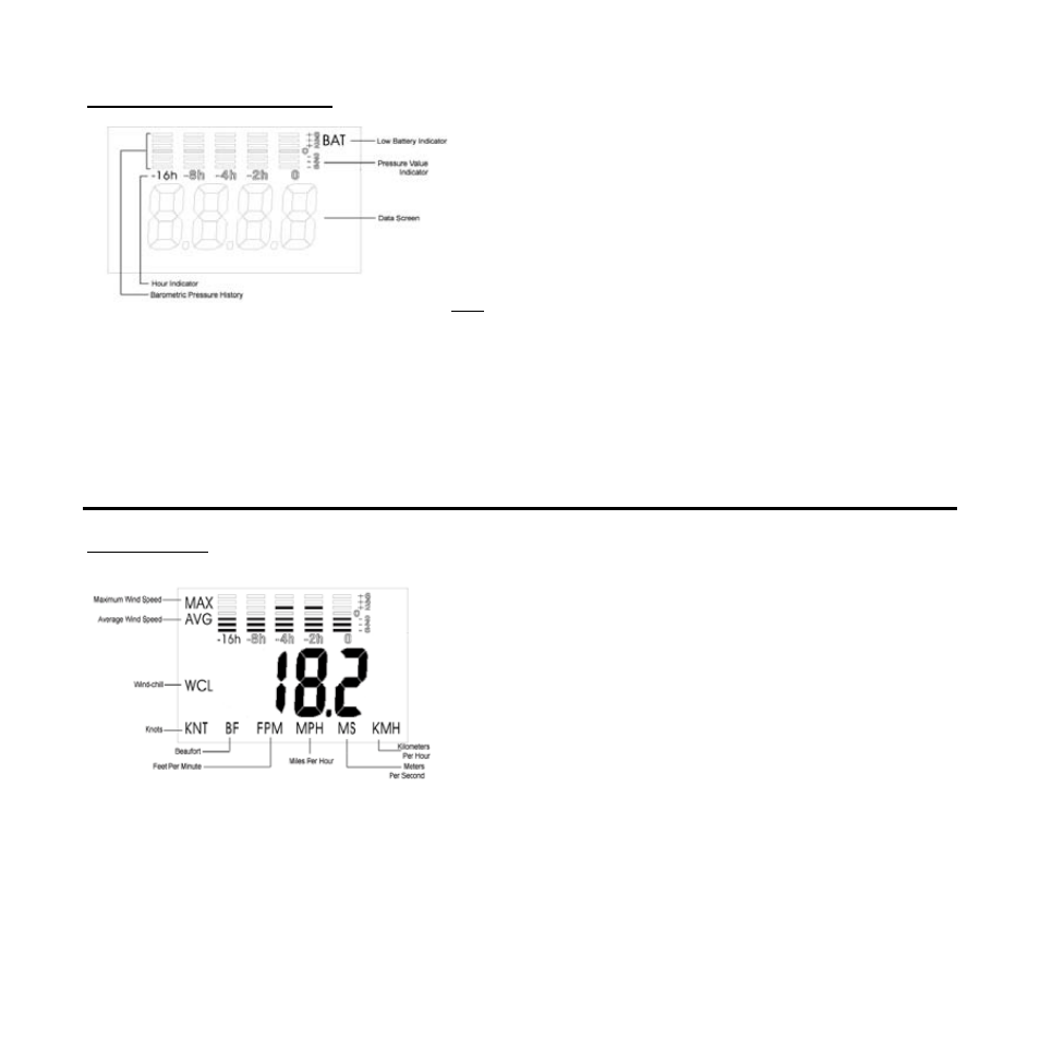 Windgeschwindigkeit | WeatherHawk SM-28 Skymaster Wind/Weather Meter User Manual | Page 21 / 32
