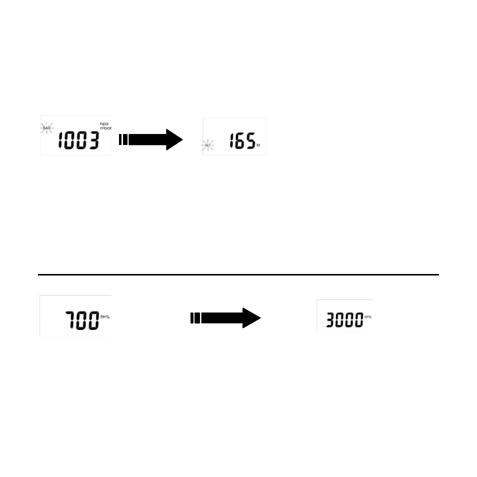 Höhe, Luftfeuchtigkeit | WeatherHawk SM-28 Skymaster Wind/Weather Meter User Manual | Page 24 / 32