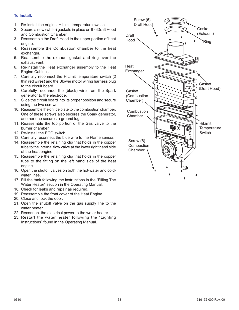 State GPH-90N User Manual | Page 63 / 63