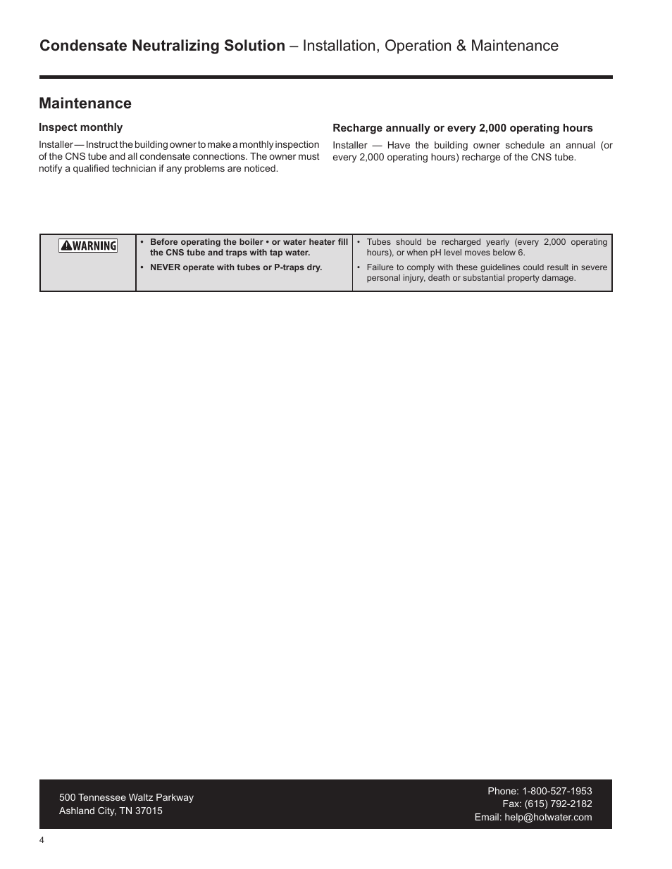 State SUF and Forc 90+ User Manual | Page 4 / 4