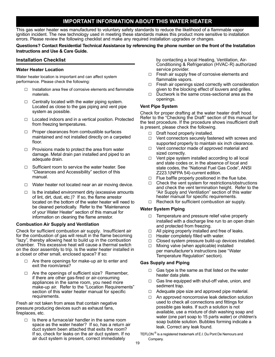 State Series 301 User Manual | Page 19 / 40