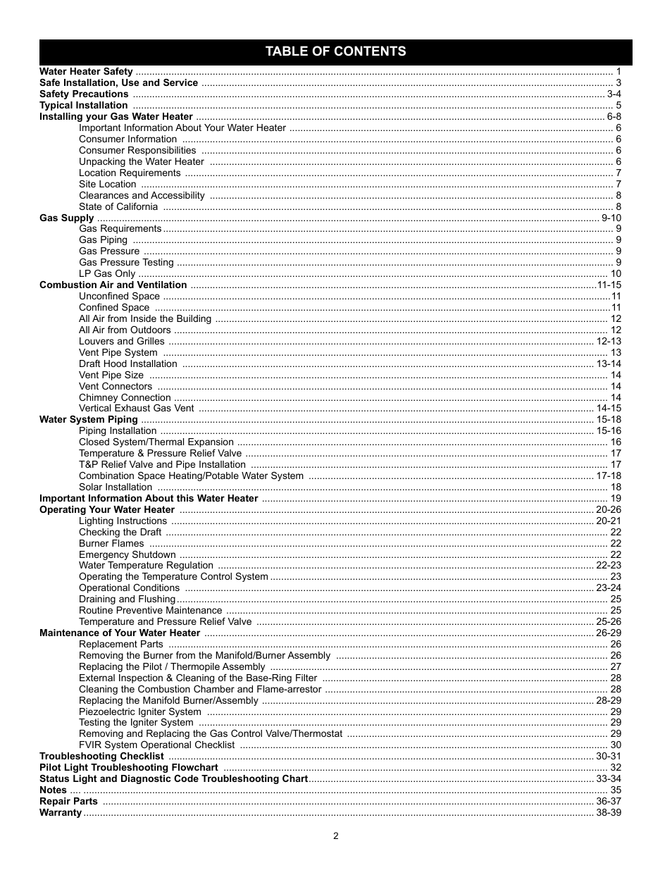 State Series 301 User Manual | Page 2 / 40
