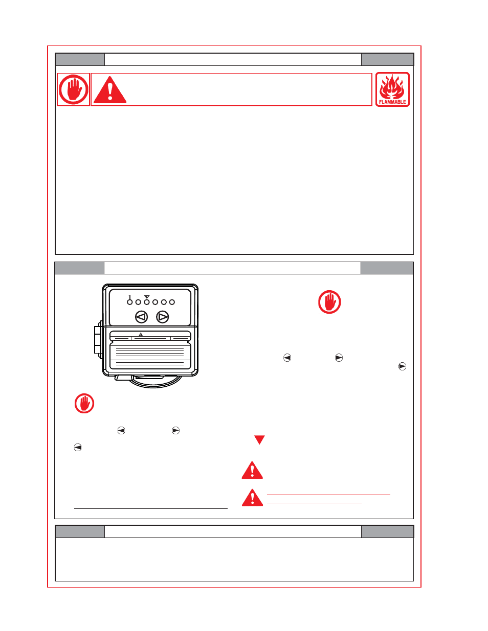 For your safety read before operating, Operating instructions, Warning | State GS6 75 URRBS User Manual | Page 12 / 24