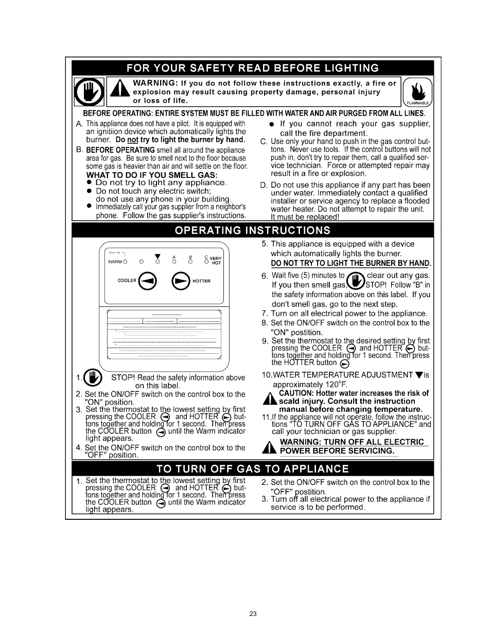 State GS6 75 YRPDT User Manual | Page 23 / 36