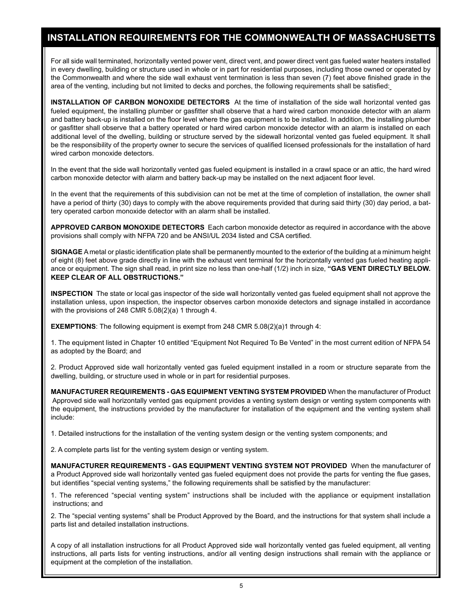 State GS6 75 YRPDT User Manual | Page 5 / 36