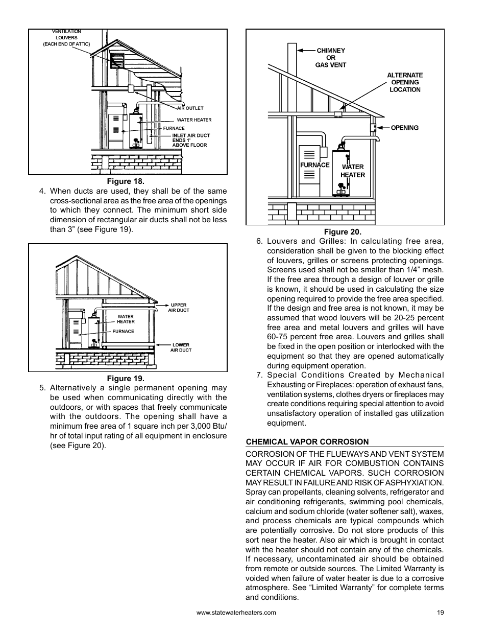 State GS6 75 YRVHTL User Manual | Page 19 / 60