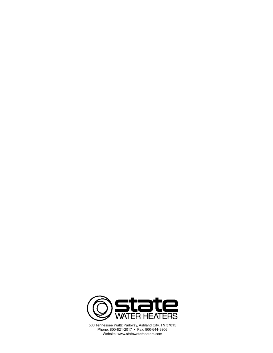 State GS6 75 YRVHTL User Manual | Page 60 / 60