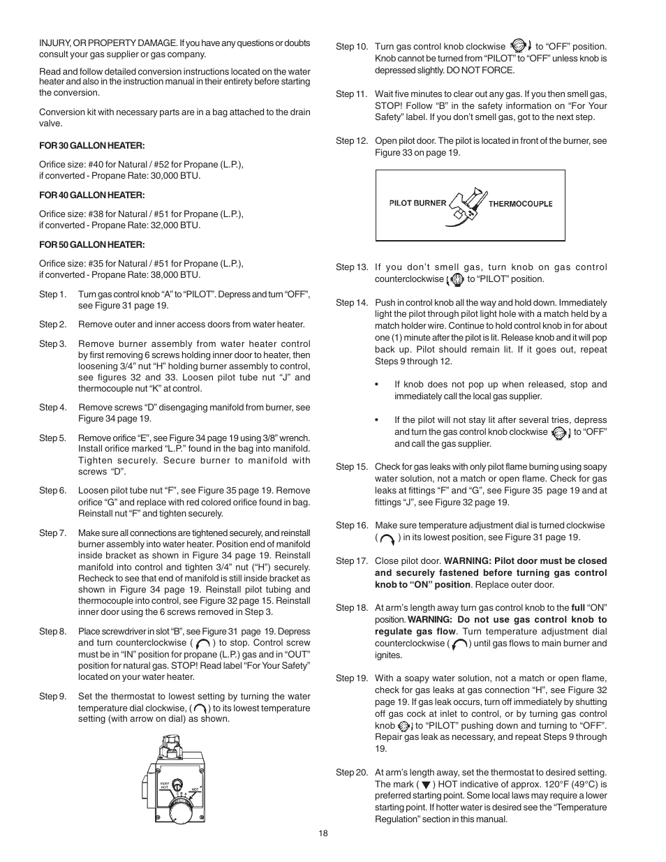 State PR6 50 NHDST2 User Manual | Page 18 / 28