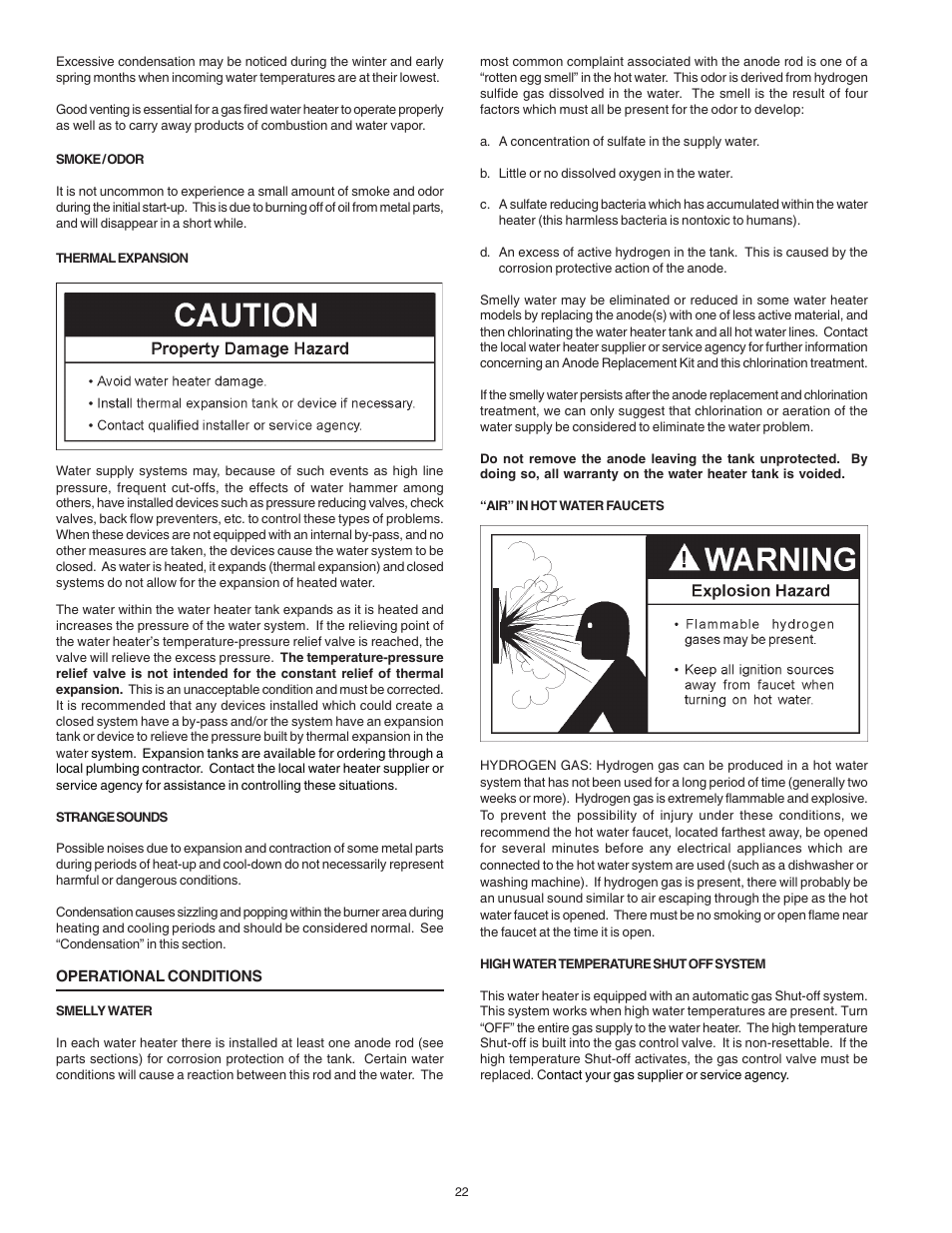 State PR6 50 NHDST2 User Manual | Page 22 / 28
