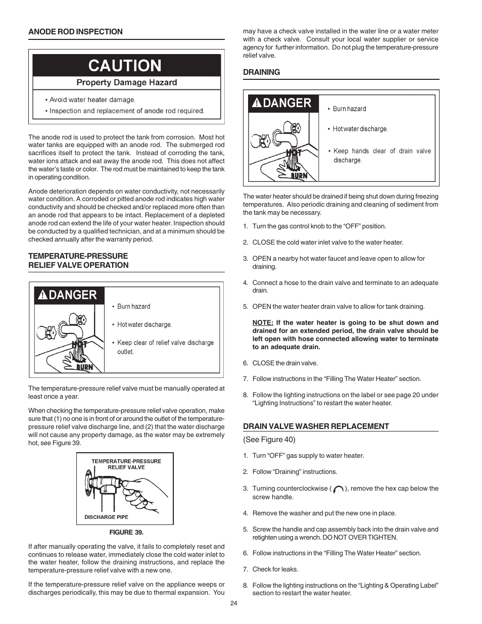 State PR6 50 NHDST2 User Manual | Page 24 / 28