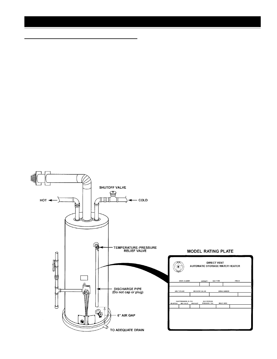 Installing the new water heater, Cont’d.) | State PR6 75 XODS User Manual | Page 29 / 44