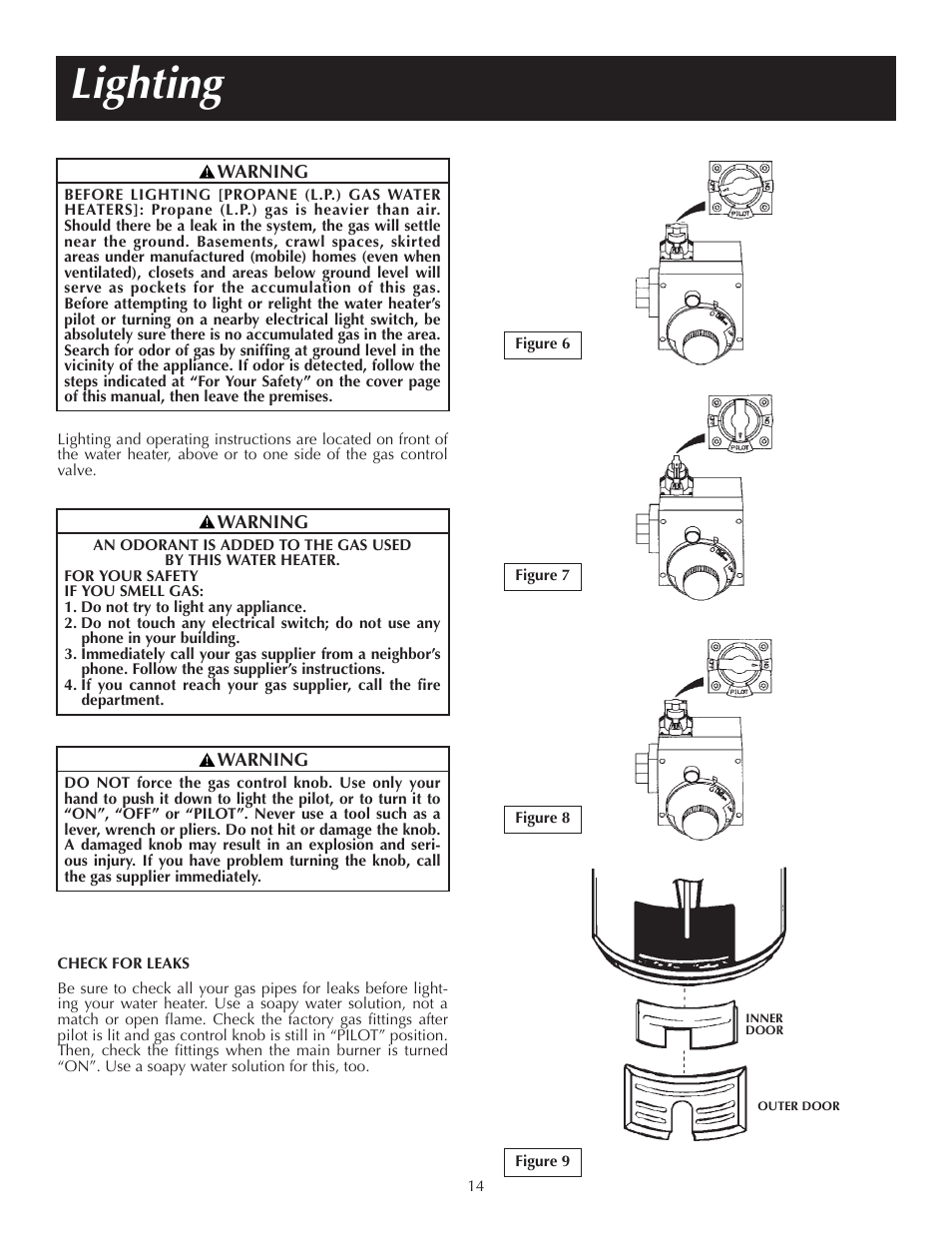 Lighting | State GS6 65 XRRT User Manual | Page 14 / 24