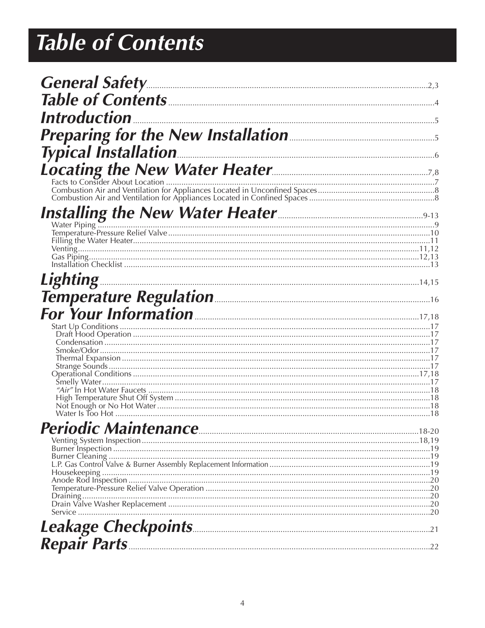 State GS6 65 XRRT User Manual | Page 4 / 24