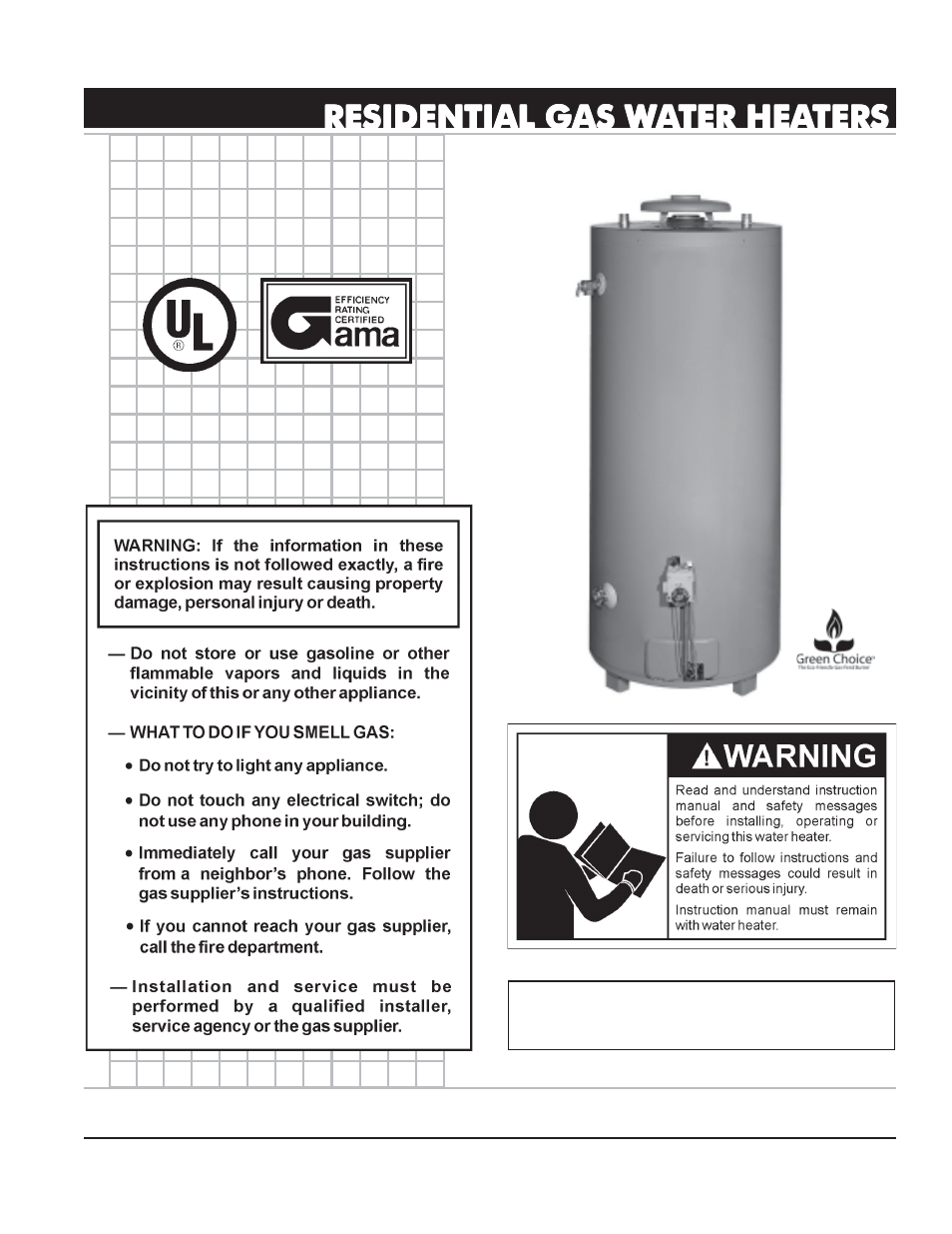 State GS6 75 XRRS User Manual | 24 pages