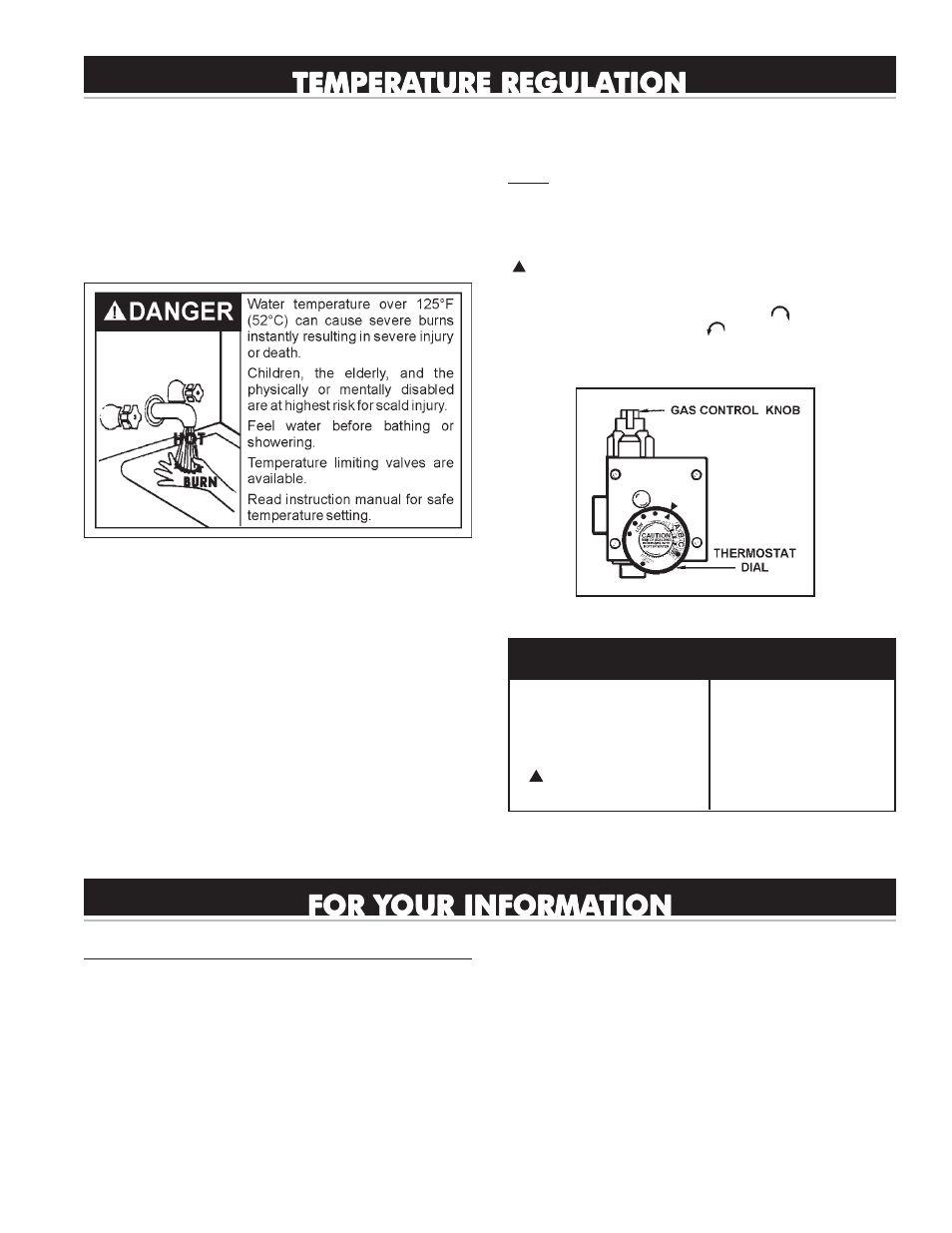 For y, Tempera | State GS6 75 XRRS User Manual | Page 17 / 24
