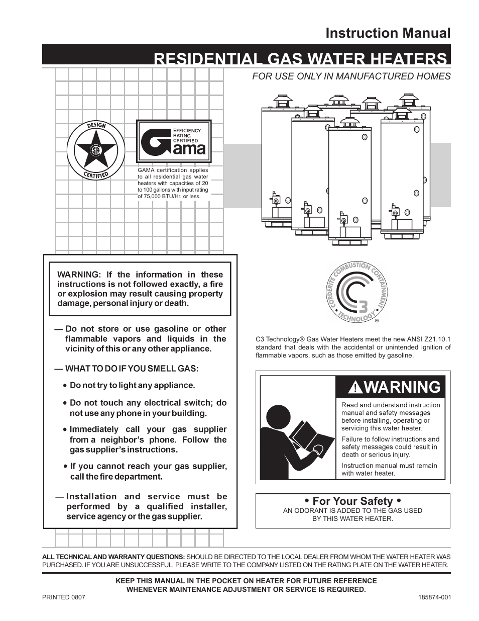 State GS6 50 YOMT User Manual | 32 pages