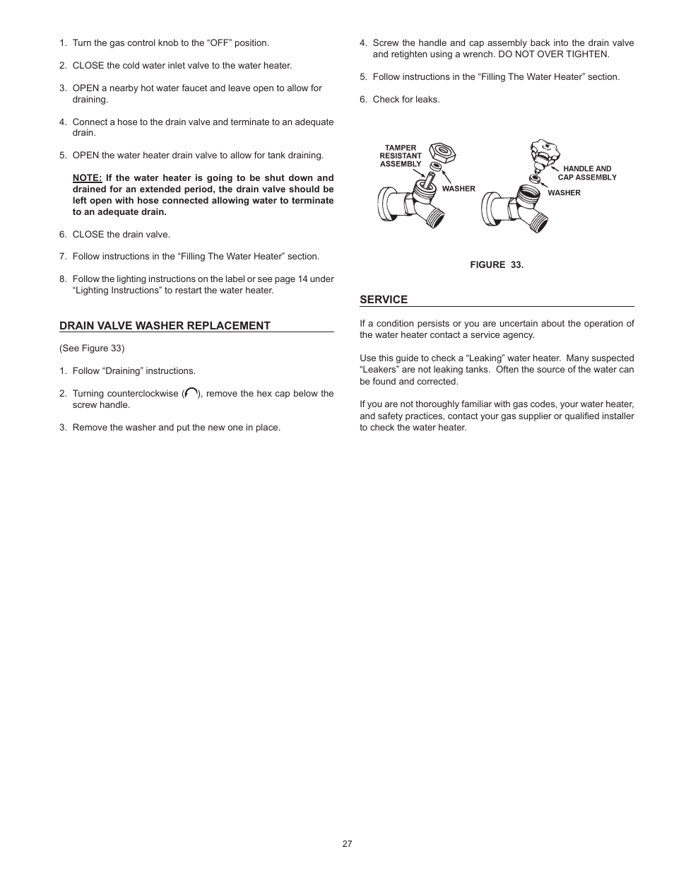 State GS6 50 YOMT User Manual | Page 27 / 32