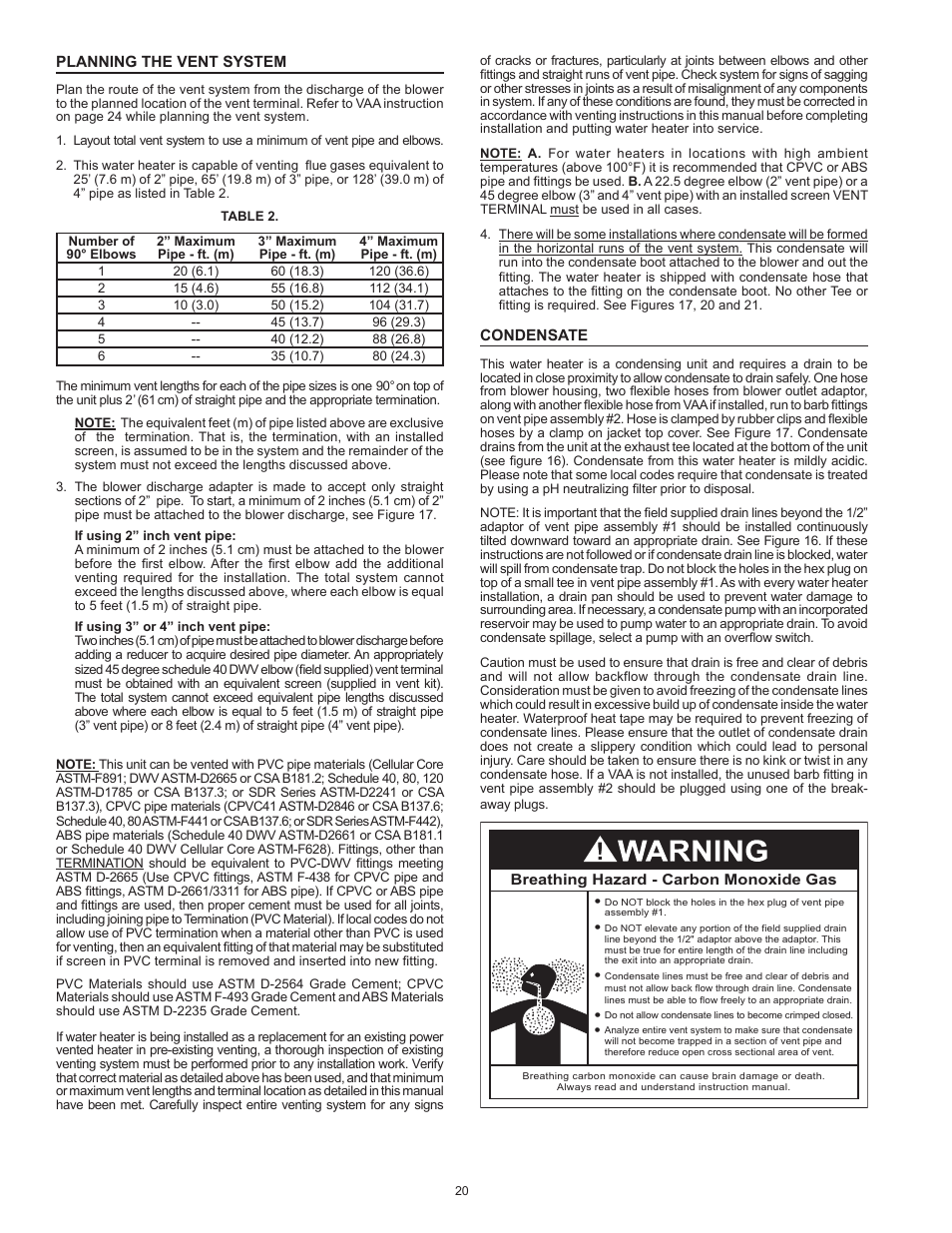 State GP6 50 YTVIT User Manual | Page 20 / 40