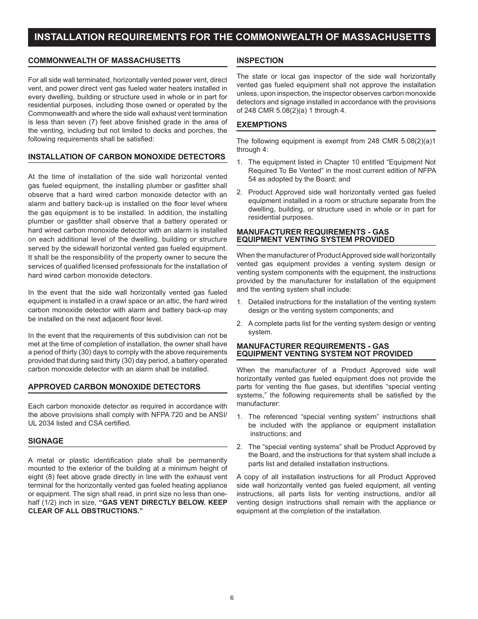 State GP6 50 YTVIT User Manual | Page 6 / 40