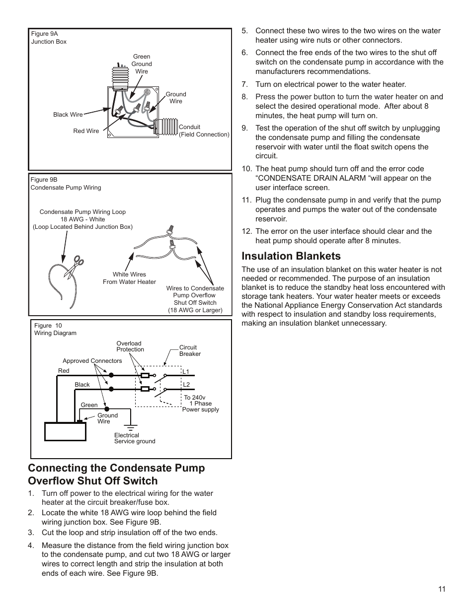 Insulation blankets | State EPX 80 DHPT User Manual | Page 11 / 22