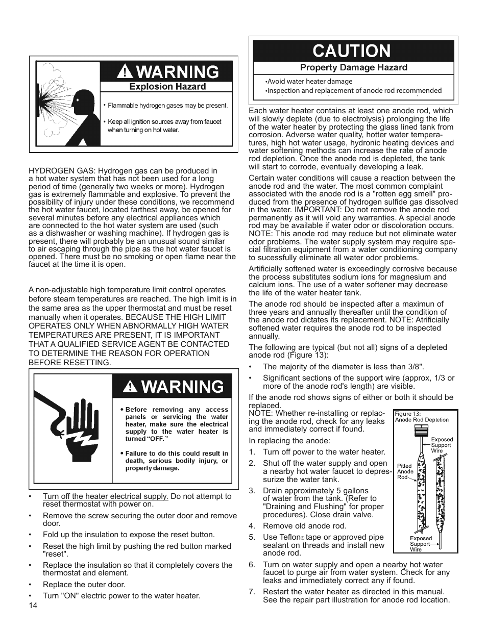 State SPX 50 DHPT User Manual | Page 14 / 20
