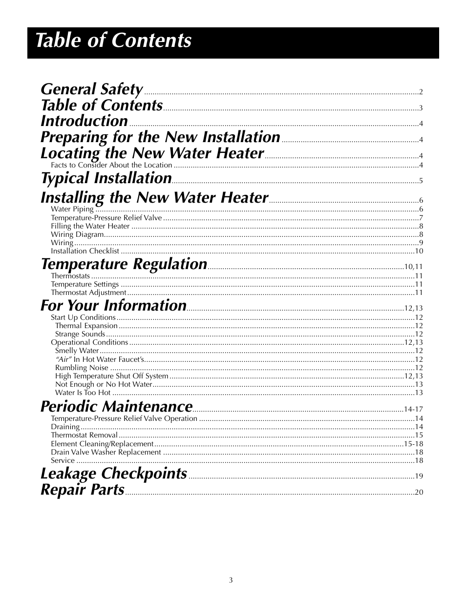 State P6 40 20T4 W User Manual | Page 3 / 20