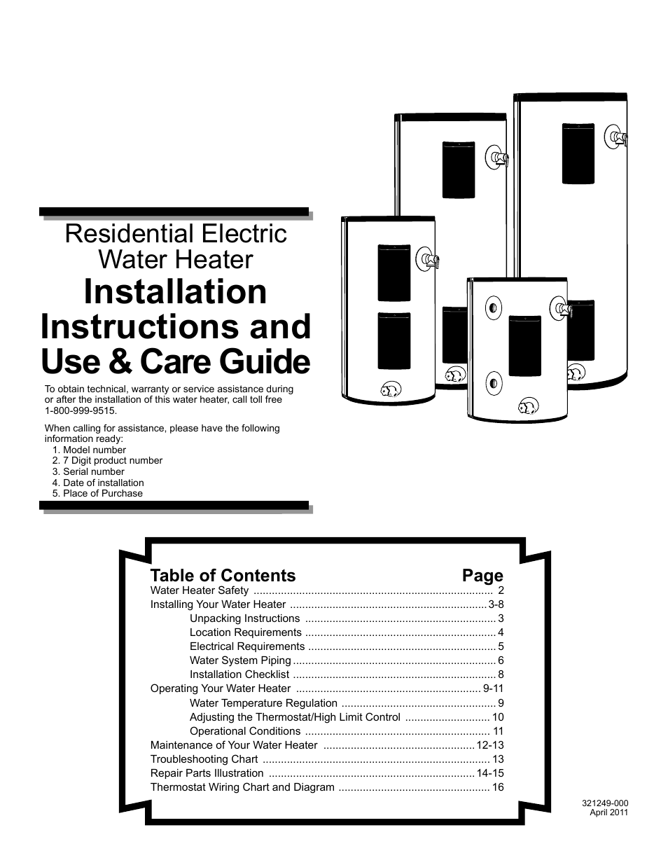 State MHEW2-40R-035D User Manual | 16 pages