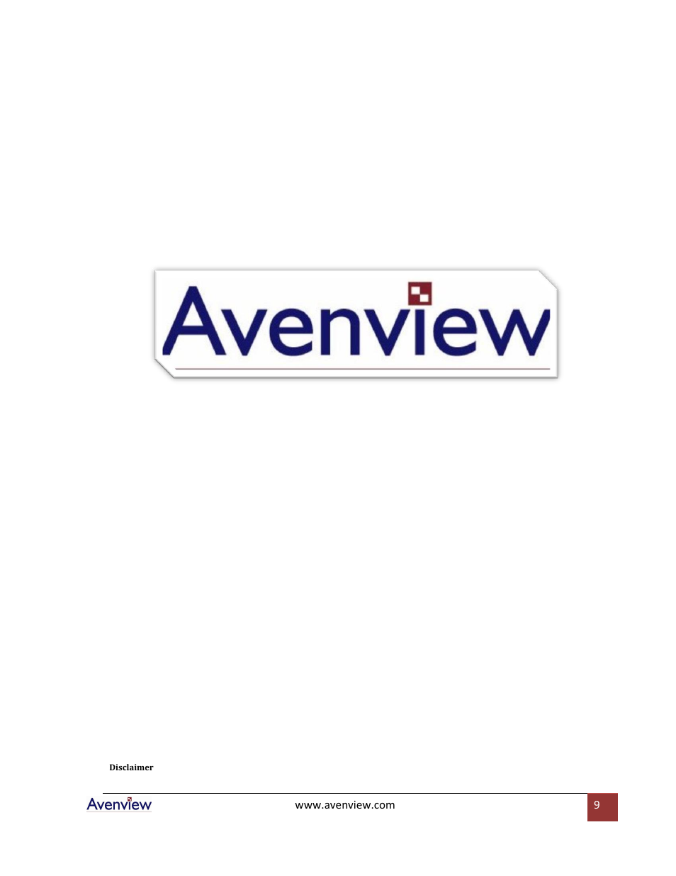 Avenview FO-HDSDI-SET User Manual | Page 9 / 10