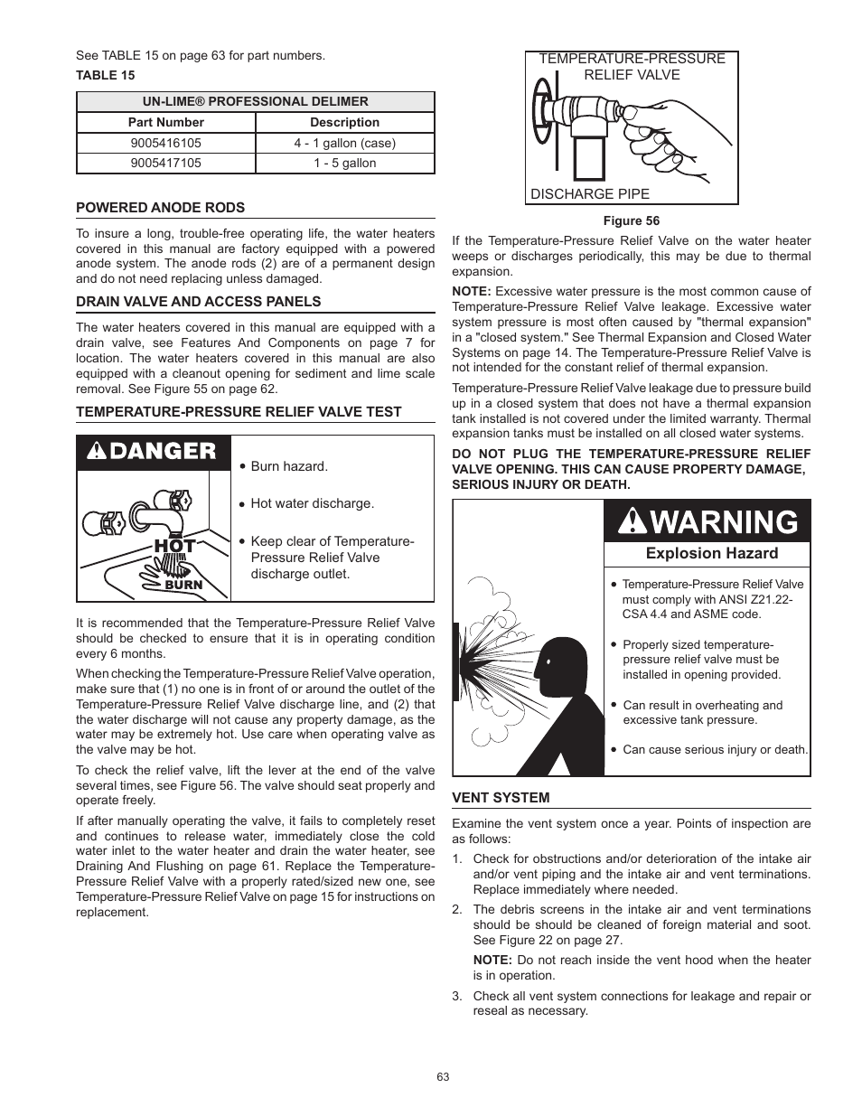 State SSX100 User Manual | Page 63 / 72
