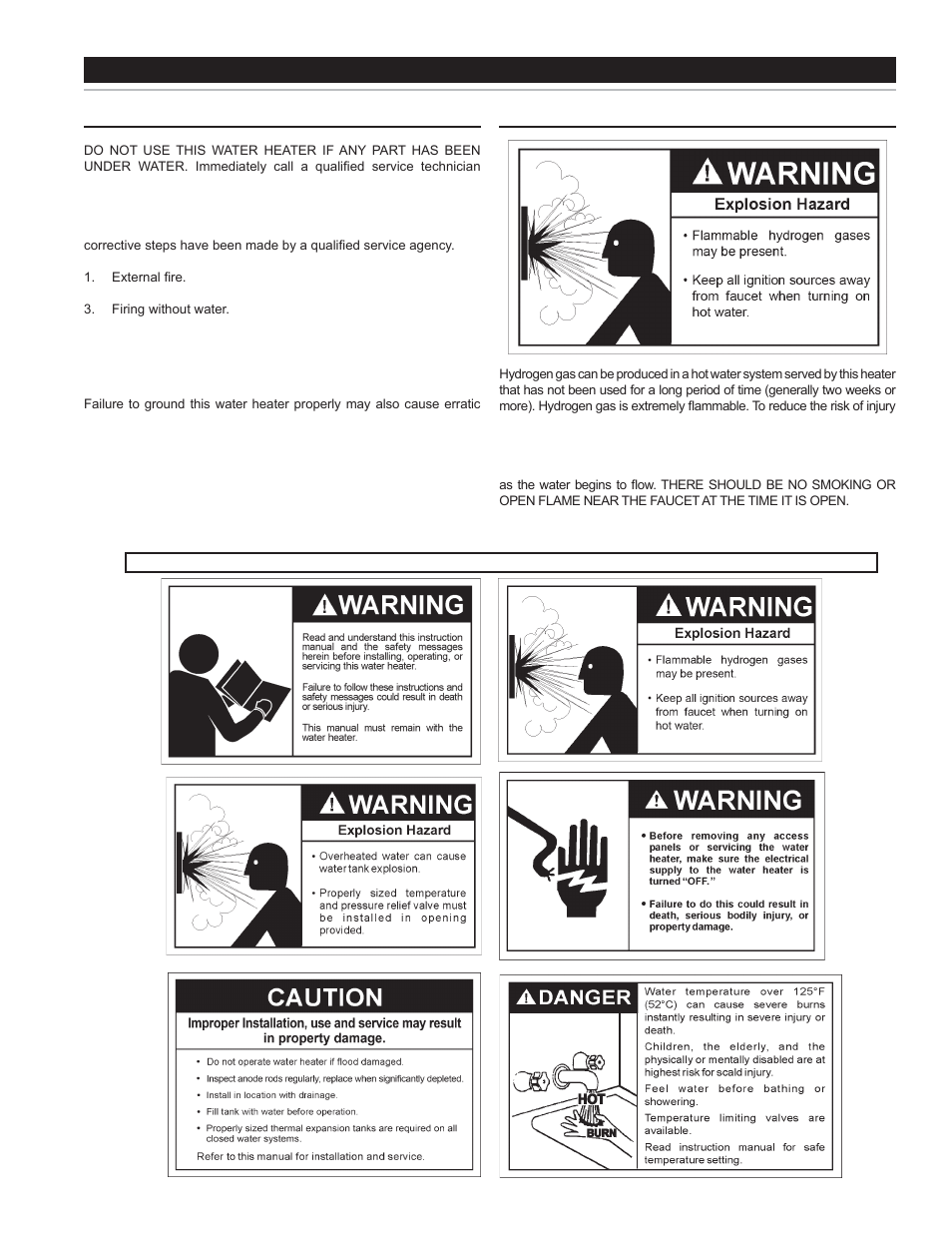 General safety information | State SSED 5 thru SSED 120 User Manual | Page 3 / 48