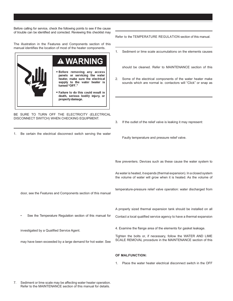 Troubleshooting checklist | State SSED 5 thru SSED 120 User Manual | Page 32 / 48