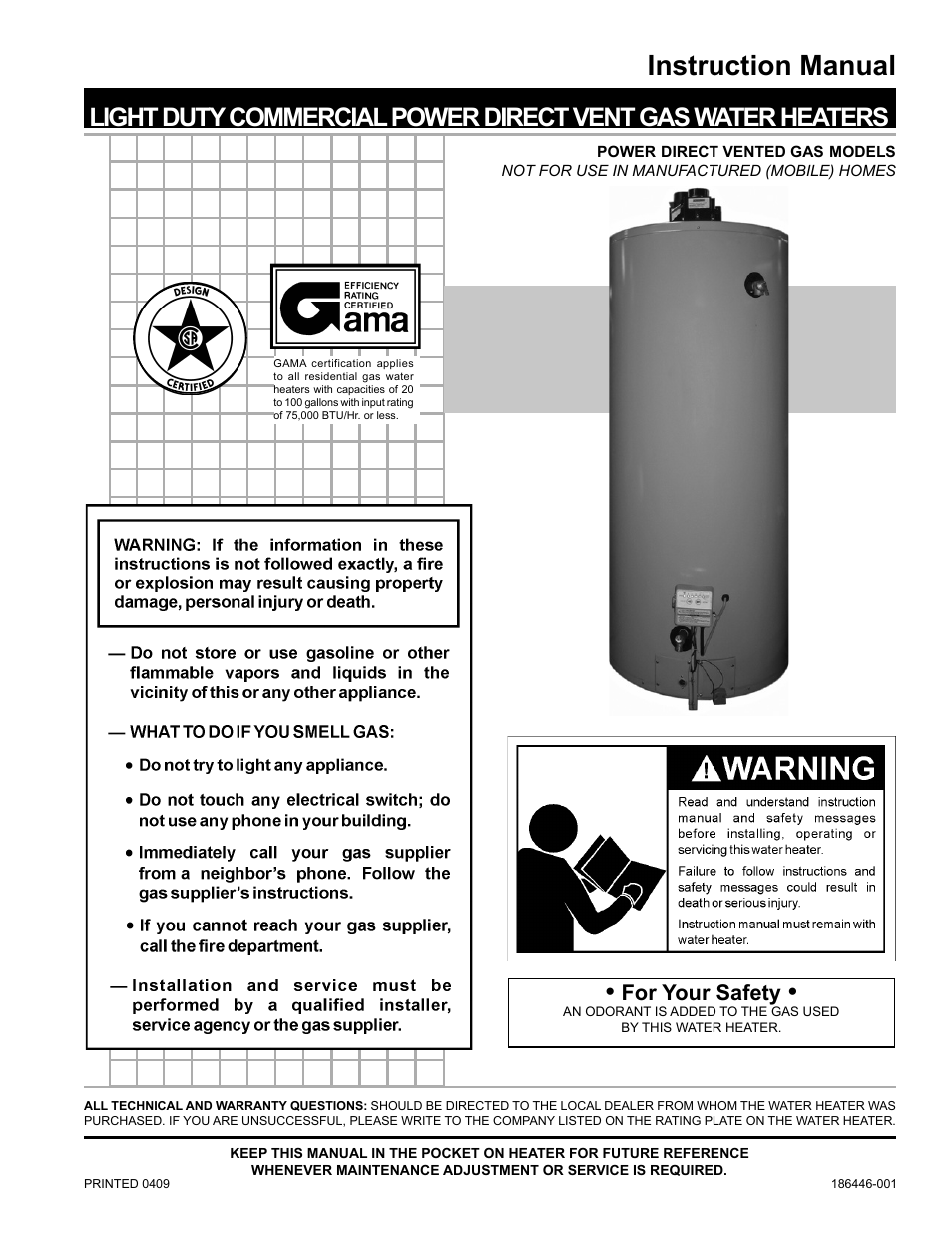 State SDV 75 70 NE/PE User Manual | 36 pages