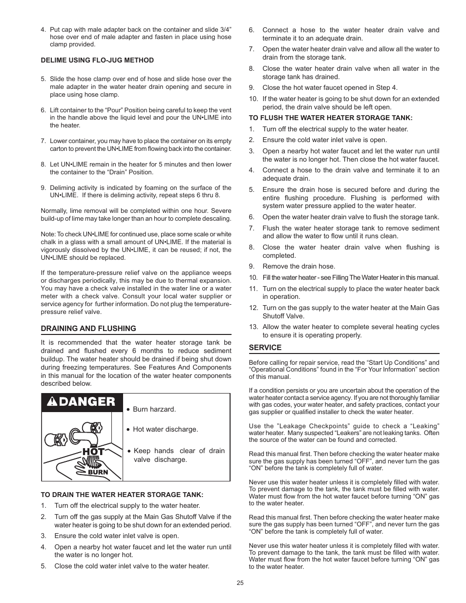 State SBS100 76NE User Manual | Page 25 / 36