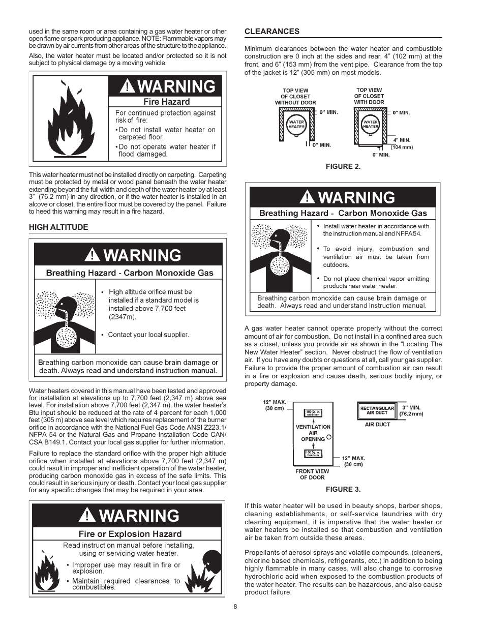 State SBS100 76NE User Manual | Page 8 / 36