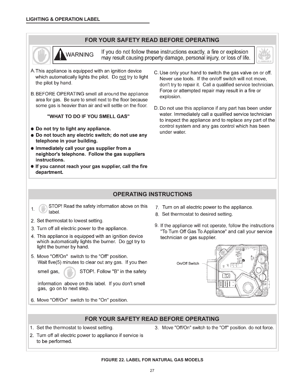 State SBD85 365NE A User Manual | Page 27 / 56