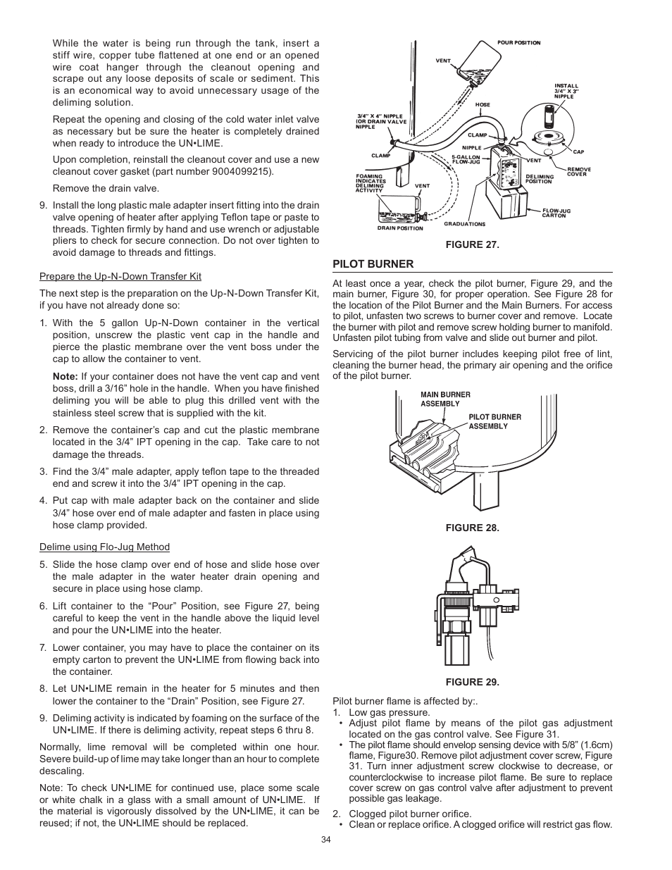 State SBD85 365NE A User Manual | Page 34 / 56