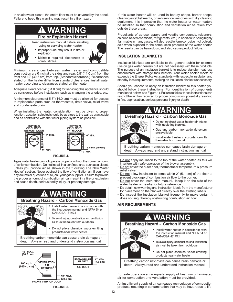 State SHE50 76 User Manual | Page 12 / 40