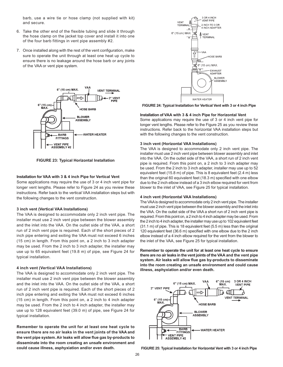 State SHE50 76 User Manual | Page 26 / 40