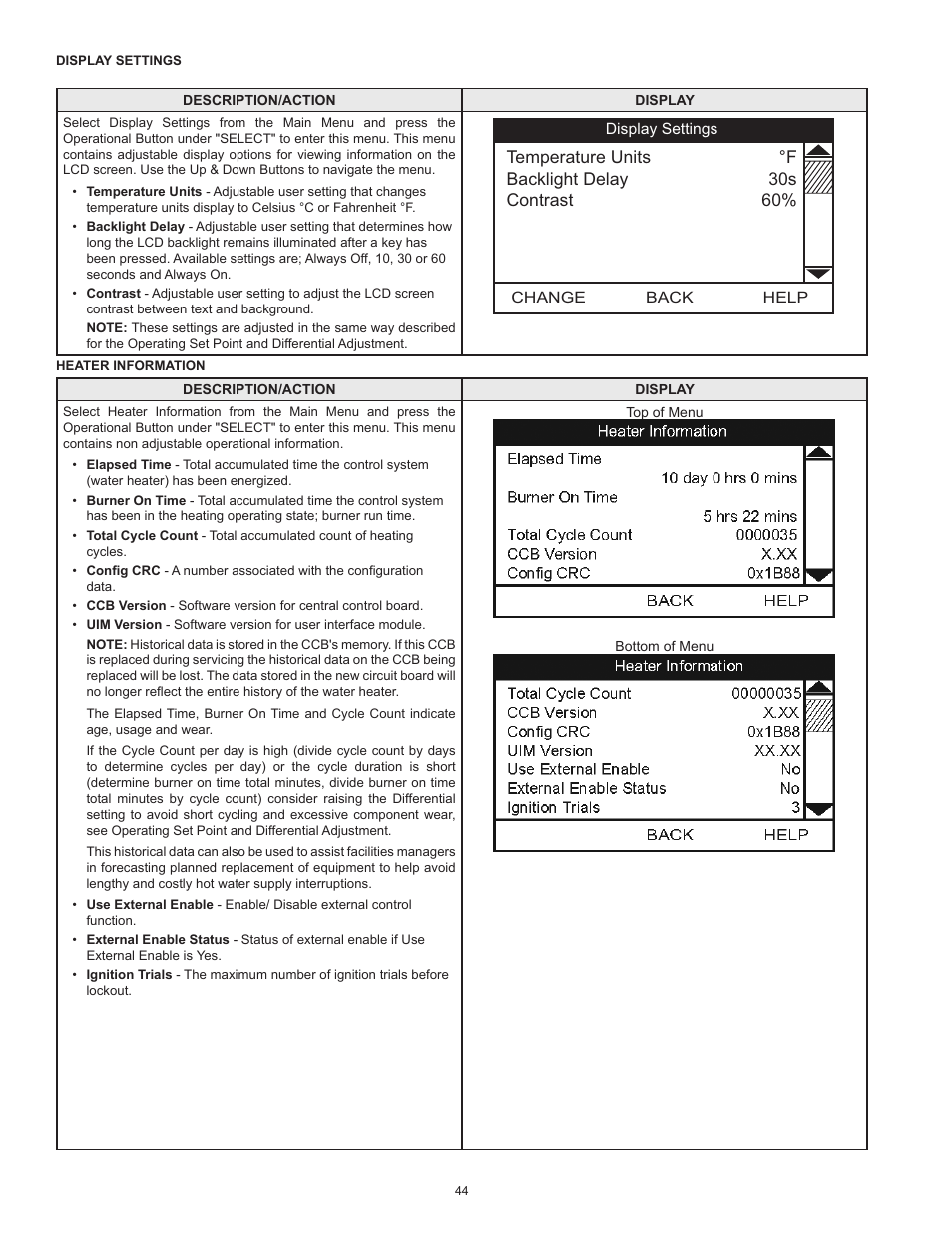 State SHE75 100NE User Manual | Page 44 / 60