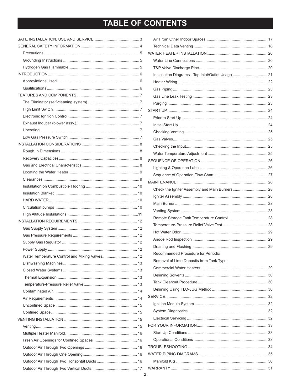 State SBN85 390NE A User Manual | Page 2 / 52