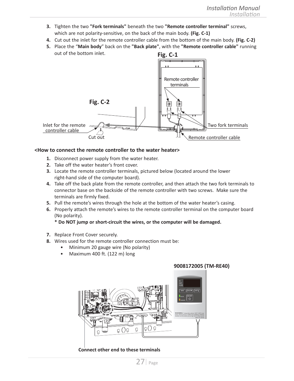 State GTS-140-PIH User Manual | Page 27 / 56