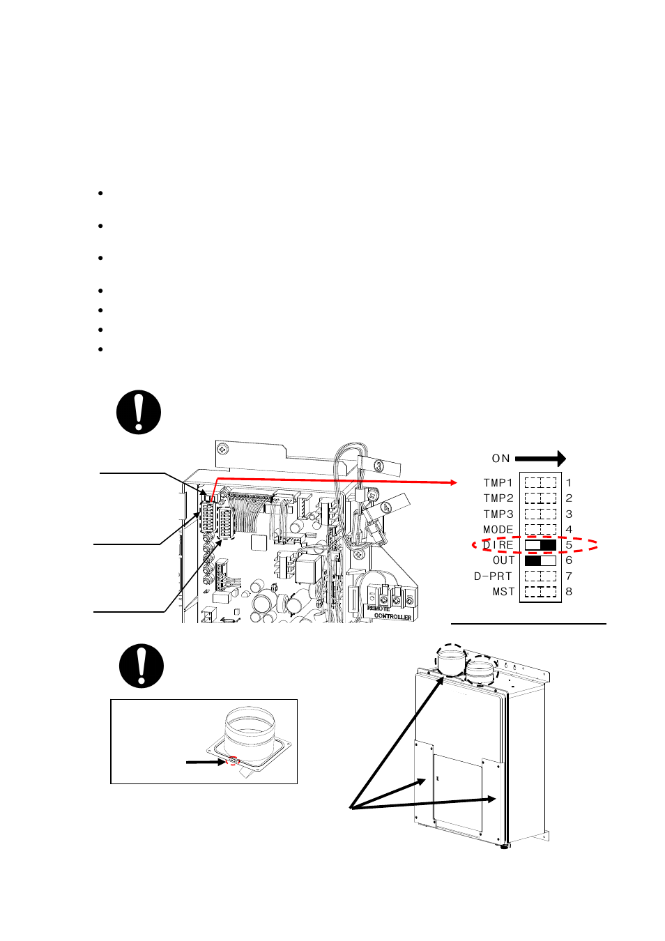 Direct intake vent system | State GTS-710-PIEA User Manual | Page 10 / 52