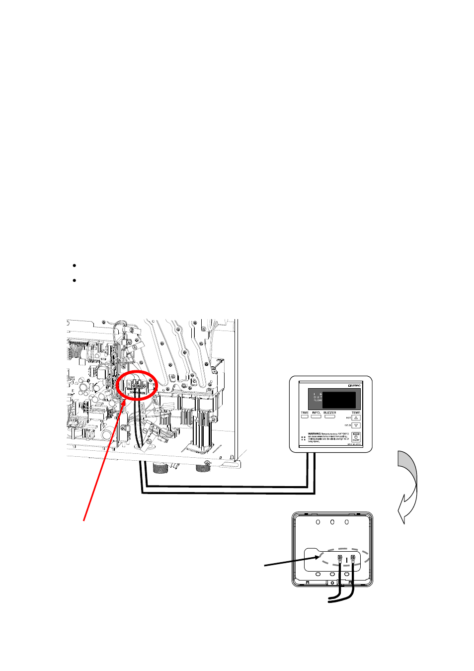 Remote controller connections | State GTS-710-PIEA User Manual | Page 20 / 52