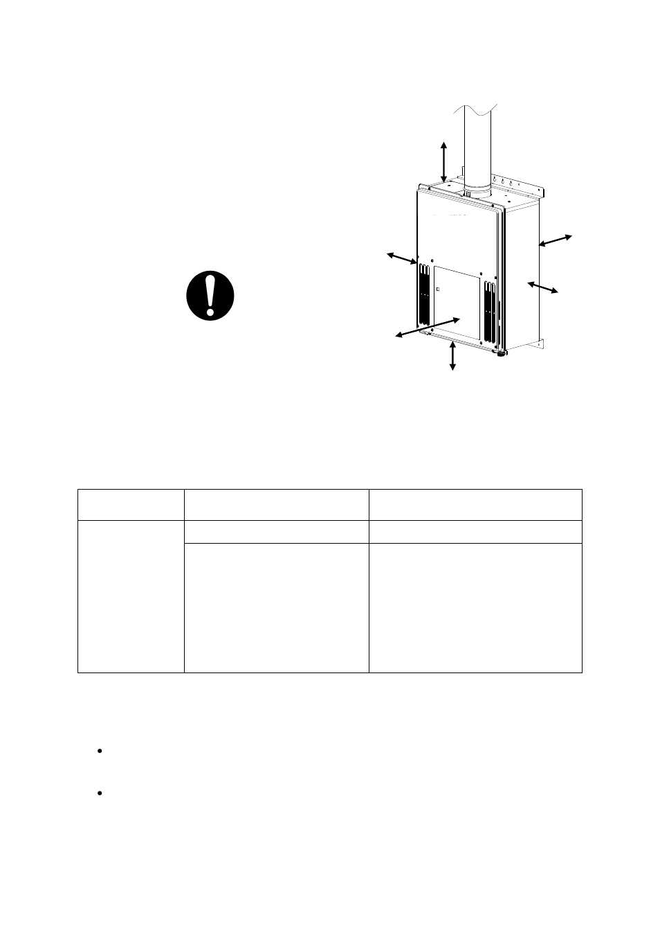 Indoor installation, 0 sq. in, 240 sq. in | State GTS-710-PIEA User Manual | Page 9 / 52