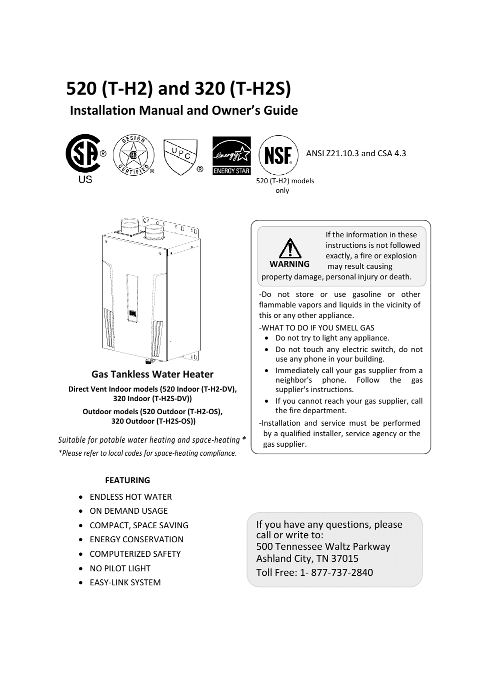 State 520 User Manual | 52 pages