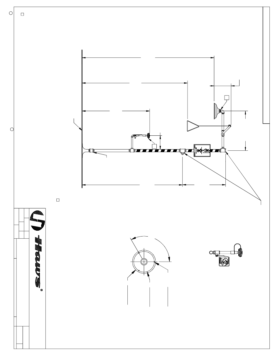 Mo un ti ng d e ta il, Page, 5 of 5 | Haws 8317 User Manual | Page 5 / 5